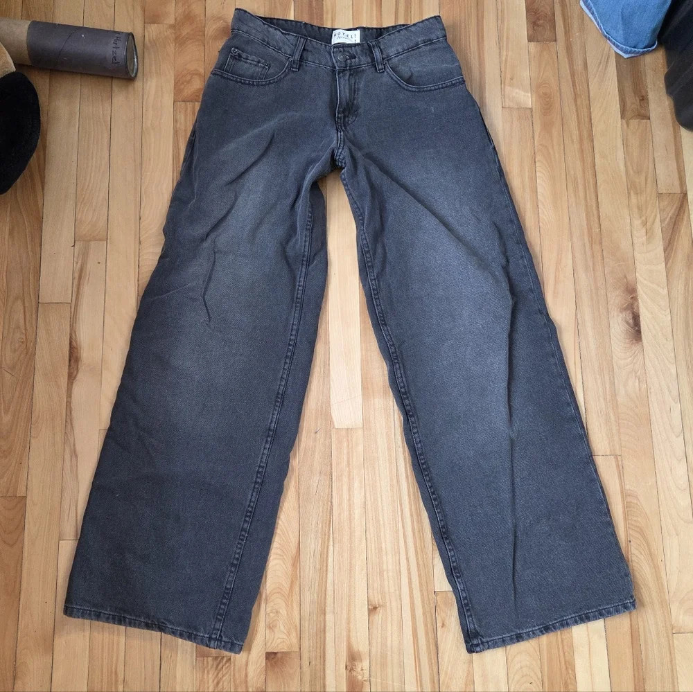 SOLD! Motel Rocks 26W 34L Black Faded Jeans - Picture 2 of 8